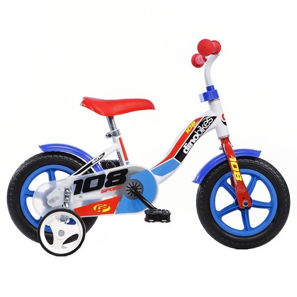 Колело Dino boy blue 10''